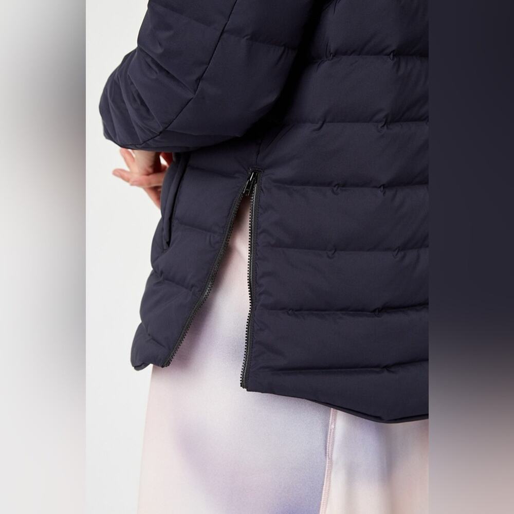 Wood Wood Keanu Light Padded Puffer Jacket in Navy Size Large NWT - Picture 6 of 15